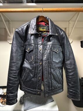 Masters Supply Co  Convoy Black Leather Jacket - Men